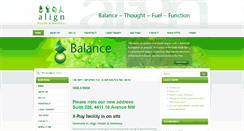 Desktop Screenshot of alignhealthandwellness.com
